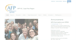 Desktop Screenshot of afpcapefear.afpnet.org